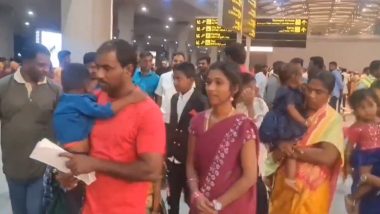 Indian Men Imprisoned in UAE Return: Four of Five Telangana Men Return Home After Spending 18 Years in Dubai Jail (Watch Videos)